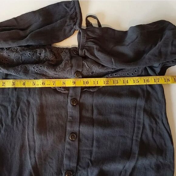 Maurices Top Sz S Dark Gray - Picture 7 of 7